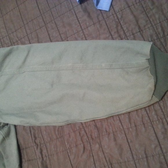 Vintage  Carhartt Active  Jacket Hooded Duck Cloth Canvas  Workwear XXL - Picture 13 of 14